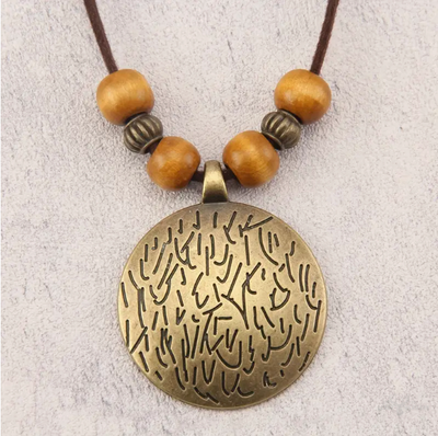 Bright pearls in bronze